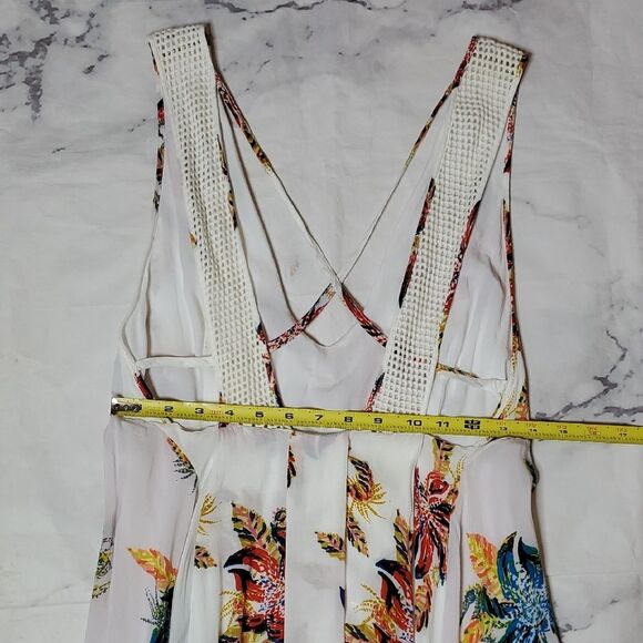 Floral Cross-Back Mini Dress - Picture 6 of 6